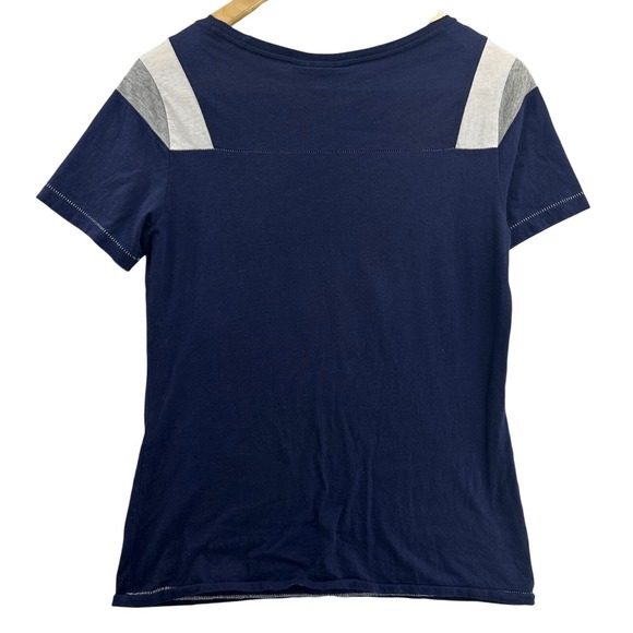 Cowboys HerStyle Navy Blue Dallas Cowboys Football T Shirt Women's M - Picture 2 of 8